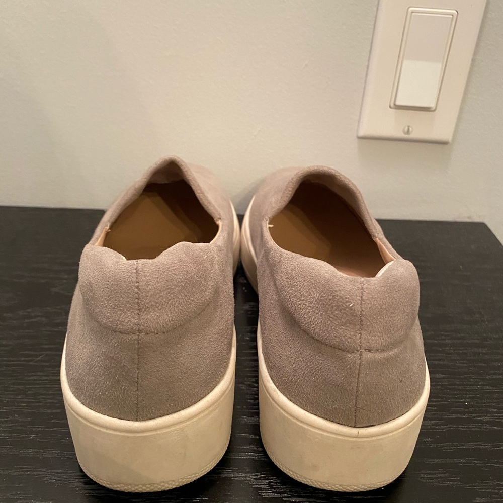 Steven by Steve Madden Gray platform slip ons - Picture 6 of 8